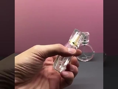 Glasflache runde tragbare Parfümflasche der Parfümflasche 25ML